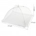 XONOR (Set of 4) Large Pop-Up Mesh Screen Food Cover Tents - Keep Out Flies, Bugs, Mosquitos - Reusable